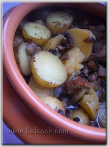 картошка с грибами