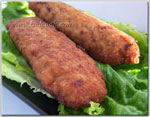 куриные котлеты с орехами
