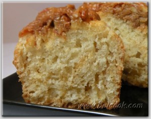 маффины со сгущенкой и орехами