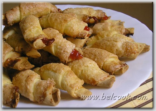 рогалики с вареньем