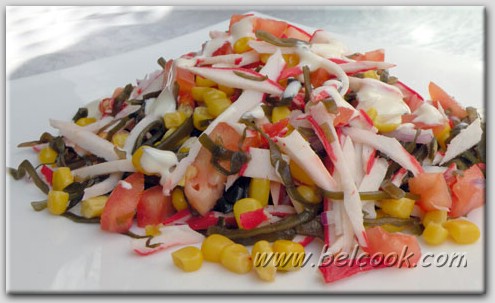 салат из морской капусты
