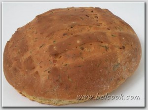 хлеб с зеленью